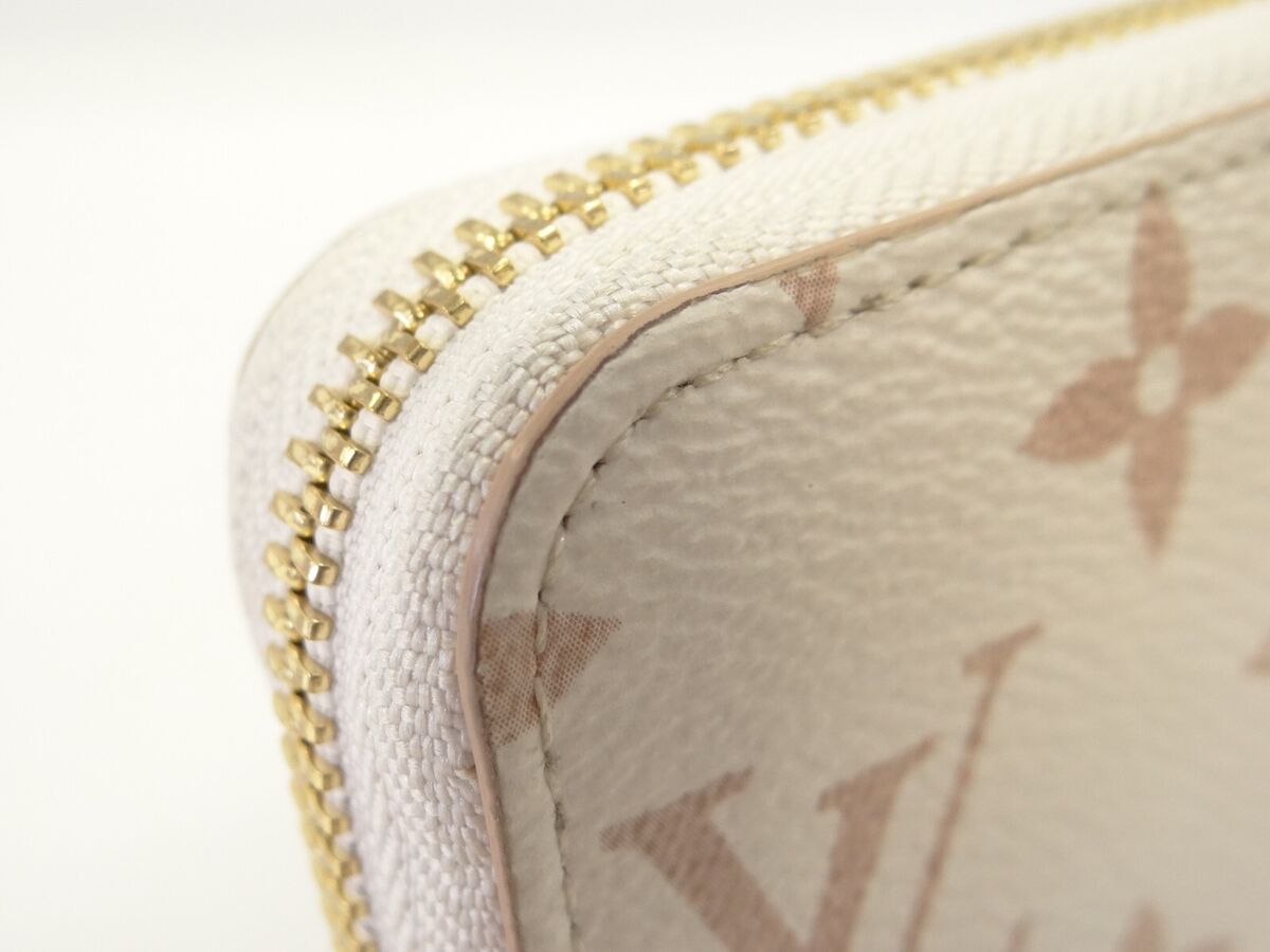 LOUIS VUITTON Monogram Dune Zippy Wallet M83093 RFID France LOUIS VUITTON Monogram Dune Zippy Wallet M83093 RFID France