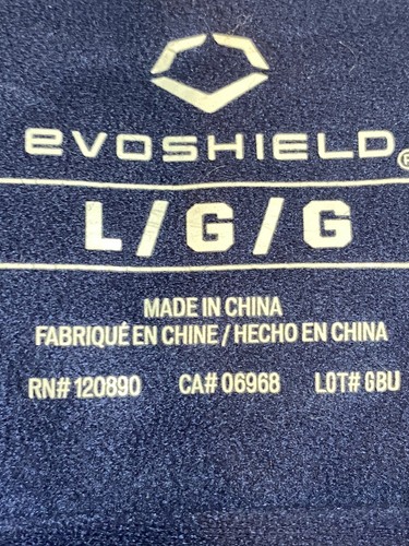 EvoShield Pro Team Winterball Baseball Oberteil Navy Large - Bild 7 von 10