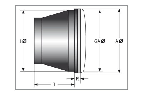 Highsider LED-Hauptscheinwerfereinsatz Typ 3, 7 Zoll, verchromt - Bild 3 von 3