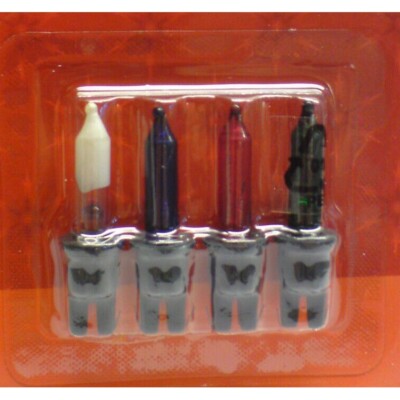 12V 0,84W RBLC20M 4er Pack farbige Ersatzglühbirnen grün Stecknr...