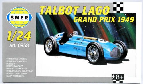 SMER Talbot Lago Grand Prix 1949, coche de carreras de Fórmula 1, 0953, kit 1:24, embalaje original - Imagen 1 de 1