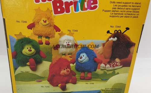 RAINBOW BRITE SPARK SPRITE FOLLETTO GIALLO MATTEL HALLMARK VINTAGE 83 NEW IN BOX - Picture 9 of 10