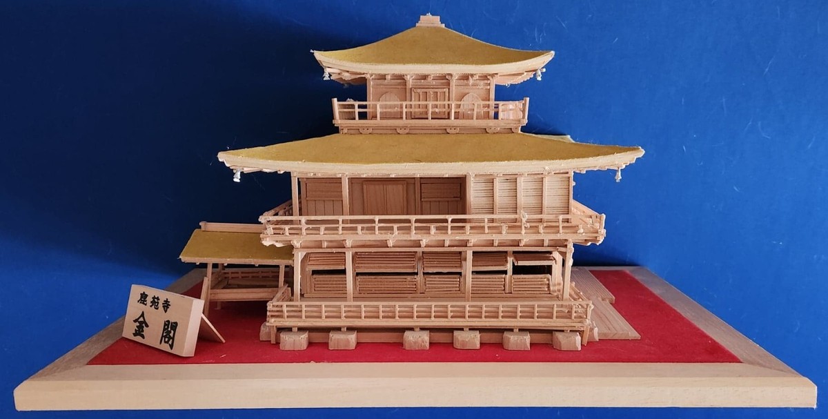 金色の日本の伝統的建物模型 Amazon | 金色の日本の伝統的建物模型 | プラモデル 通販