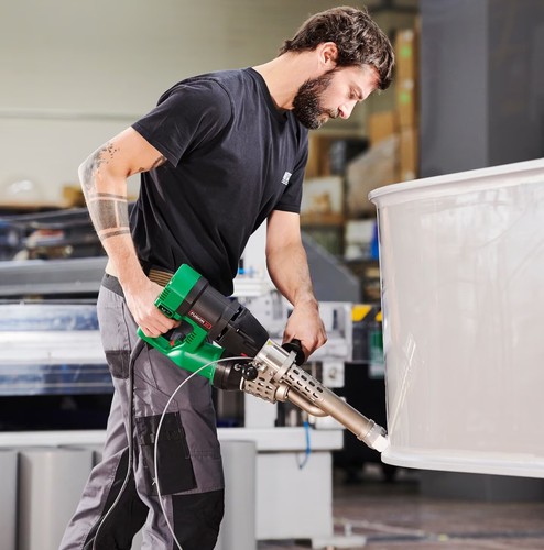 Leister FUSION 3C, 230V/3200W, ø4/5mm, CEE 3/16 Robust extrusion welder -143.837 - Picture 4 of 12