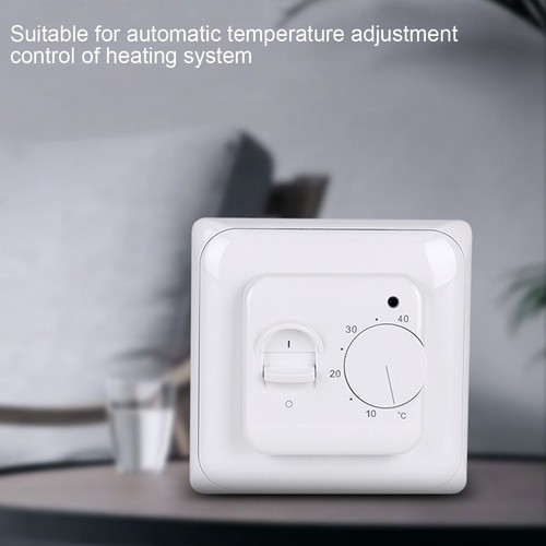 1X Unterputz Raum Thermostat Fußbodenheizung Bodenfühler Temperarturregler - Bild 3 von 10