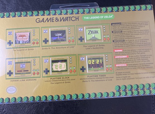 NEW Nintendo Game & Watch The Legend of Zelda  IN HAND FREE SHIPPING  - Picture 3 of 3