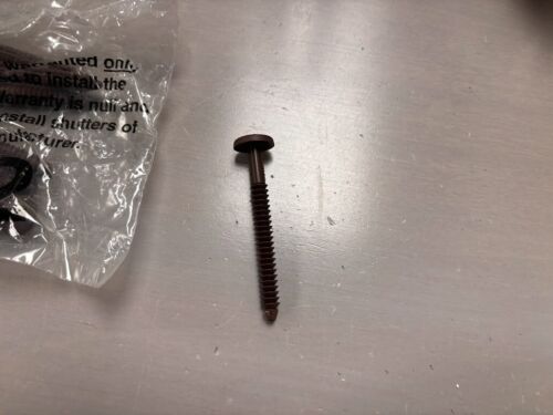 Mid America 3" Shutter-Lok Fasteners Spikes Lock Pegs Brown 12pk - Picture 2 of 3