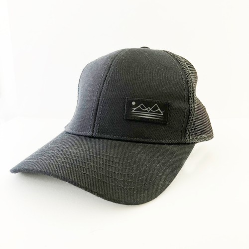 Pistil Mens Black Dean Trucker Hat SnapBack NEW - Picture 3 of 13