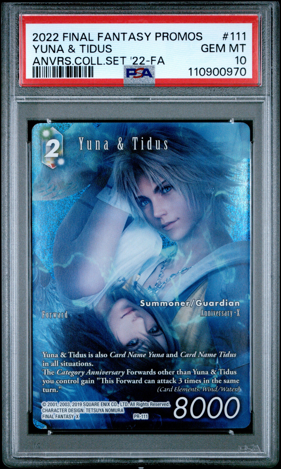 FINAL FANTASY TCG PSA 10