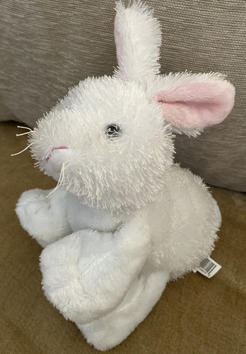 Ganz Webkinz #HM078 White Bunny Rabbit Plush Stuffed Animal Toy (No Code) - Picture 2 of 4