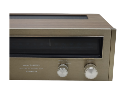 ⭐ Onkyo T-4055 Solid State AM FM Stereo Tuner Receiver HiFi Radio used ⭐ - Bild 5 von 17