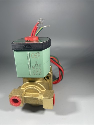 New Asco 8342G501 120V Ac Brass Solenoid Valve, 1/4 In Pipe Size - Picture 5 of 9