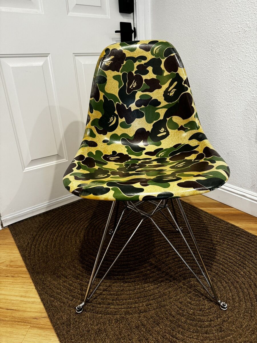 Used A BATHING APE BAPE X MODERNICA CHAIR GREEN CAMO Free Used A BATHING APE BAPE X MODERNICA CHAIR GREEN CAMO Free