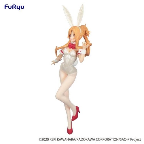 Sword Art Online Asuna BiCute Bunnies White Pearl ver Figur FuRyu JP - Bild 8 von 8