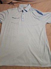 Footjoy Shirt Mens Extra Large XL Blue Short Sleeve Golf Outdoor FJ Polo