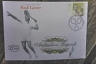 2003 TENNIS ROD LAVER  AUSTRALIAN LEGEND ALPHA  FIRST DAY COVER TROPHY