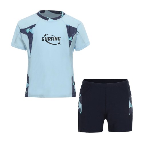 Kinder Jungen Top Mit Bottoms Baden Badeanzug Schwimmbad Bademode Aktiv UPF 50+ - Bild 25 von 29