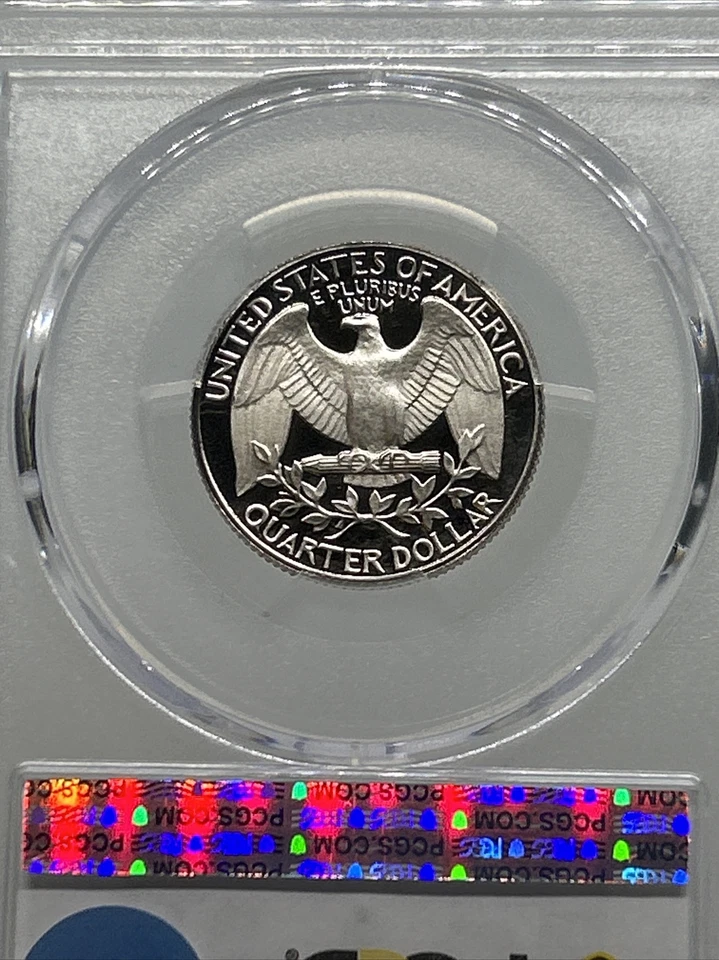 1983-S PF69 Washington Quarter, Deep Cameo PROOF, PCGS PR 69 DCAM✨🇺🇸💯 - Image 4 of 4