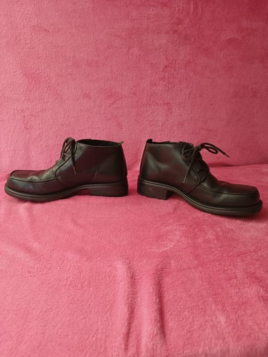 Kickers Mens Black Leather Lace-Up Ankle Boots - UK Size 8 - Picture 7 of 14