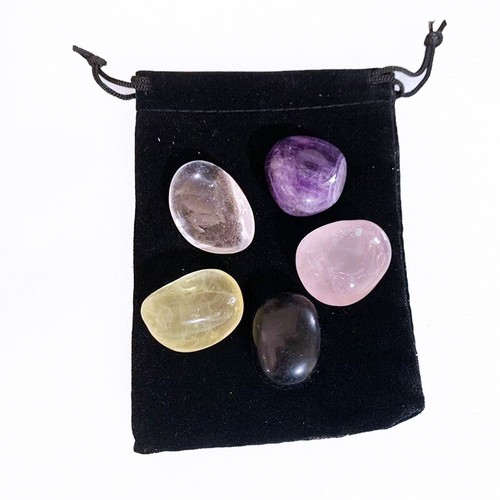 Crystal Stone Five Elements Stone Colorful Ornaments Gravel Five-Color Stone - Picture 10 of 11