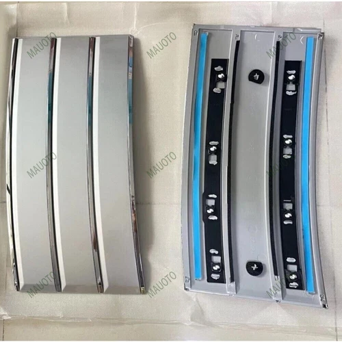 Cubierta moldeada de ventilación lateral de la puerta apta para Range Rover L405 2013-22 plateada - Imagen 5 de 12