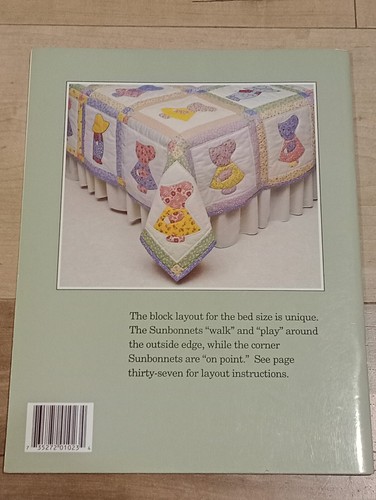 Quilt in a Day Sunbonnet Sue Visits Quilting Patterns Book Eleanor Burns Vintage - Picture 8 of 9
