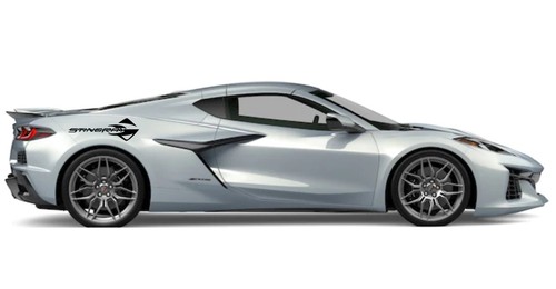 STINGRAY Vinyl Decal Racing Stripes Sticker 8x24 qty 2 (Fits Chevy CORVETTE C8) - Picture 3 of 23