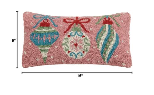 Peking Handicraft 31JES1668C16OB Fun Ornaments Holiday Hook Pillow, 16-inch L... - Picture 2 of 2