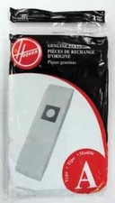 Hoover Vacuum Bags Type A OEM # 4010001A 3 Bag Pack