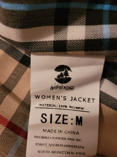 Womens Saphirose Hooded All Weather Jacket Sz 2xl - Picture 11 of 13
