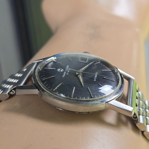 Vintage FAVRE-LEUBA Geneve men's watch FL 1152 21 Jewels DATE swiss 1960s - Picture 11 of 15