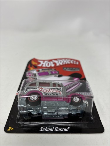 2013 HOT WHEELS RLC FACTORY SET SCHOOL BUSTED ZAMAC EDITION VHTF - Picture 3 of 10