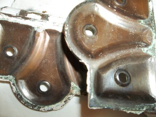 Vtg Set 2 Stanley Sweetheart SW Ball Pin Offset Door Hinges Pat'D 1908 Antique - Picture 11 of 14