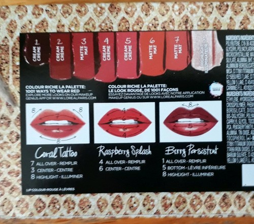 Loreal Cream Lip Palette - Picture 3 of 6