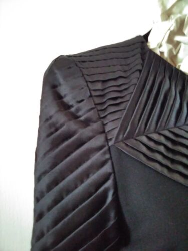 Susan Nonn NY elegant vintage woolen black cocktail suit size 10 - Picture 3 of 13