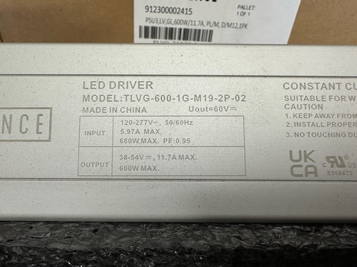 Fluence SPYDR 2i47 600W Power Supply Ballast 120-277V LED Grow Light Driver - Picture 12 of 23