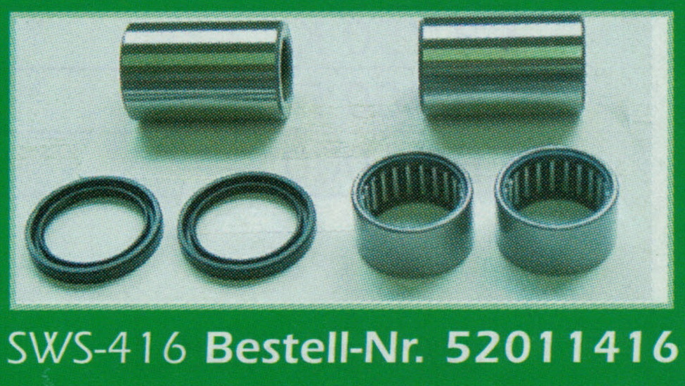 Kit roulements bras oscillant SWS-416 pour moto KAWASAKI Z 750 LTD
