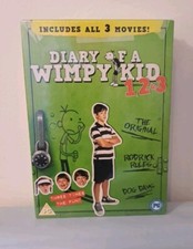 Diary of a Wimpy Kid 1, 2 & 3 DVD (2012) Zachary Gordon, cert PG New Sealed