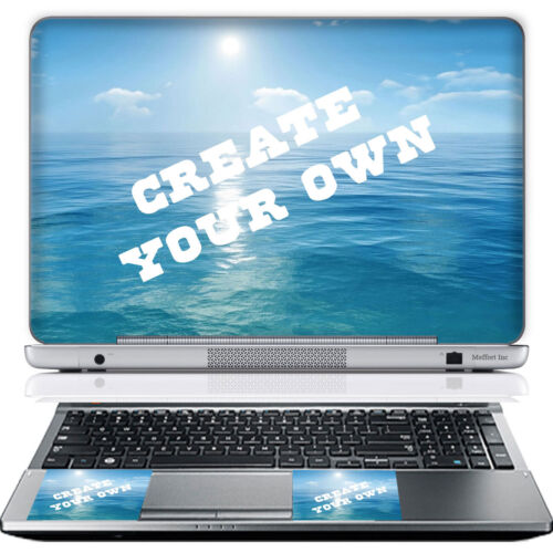 Personalized Laptop Skin Sticker Cover Art Decal w Wrist Pad Customize Your Text - Picture 4 of 25