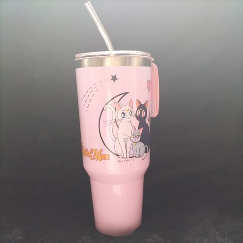 Sailor Moon LUNA Edelstahl Wasserflasche Kolben 1,18L ANIME MANGA GAMER GESCHENK