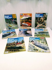 Model-Railroader-Magazine-1991-Lot-of-8