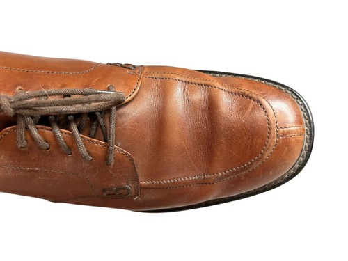 Scarpe eleganti FLORSHEIM Milford da uomo taglia 19,5 W Oxford marroni stringate - Foto 12 di 22
