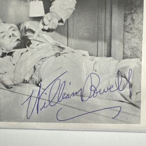 Jack Lemmon & William Powell signiertes Autogramm Mister Roberts Film selten - Bild 3 von 3