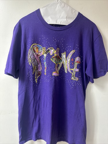 PRINCE T-SHIRT PURPLE RAIN 1999 ADULT MEDIUM PARTY POP MUSIC MADE IN USA EUC - Picture 2 of 7