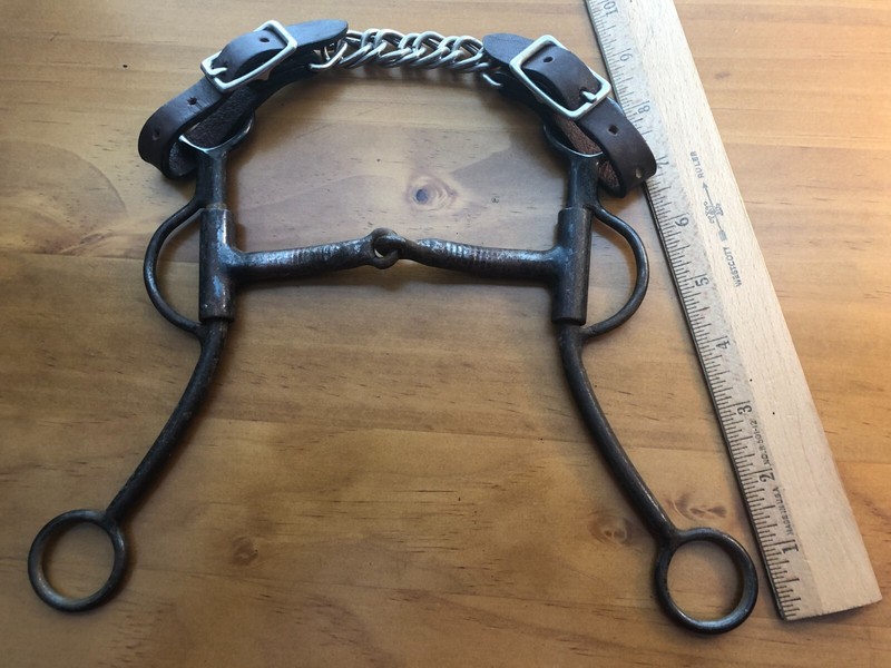 BILLY ALLEN REINNING CURB BIT & STRAP