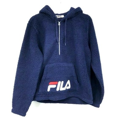 royal blue sherpa pullover
