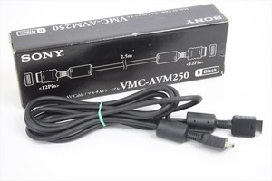 PS-Playstation-MULTI-AV-Cable-Boxed-VMC-AVM250-JAPAN-Game-0604