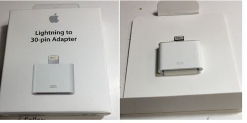 Apple Lightning to 30-Pin Cable Adapter IOS MD824AM/A OR MD823AM/A - Picture 11 of 14