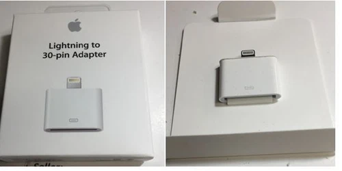 Apple Lightning to 30-Pin Cable Adapter IOS MD824AM/A OR MD823AM/A - Picture 11 of 14