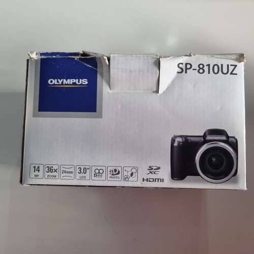 Olympus SP Series SP810UZ 14.0MP Digital Camera With 16gb SD Card. USB